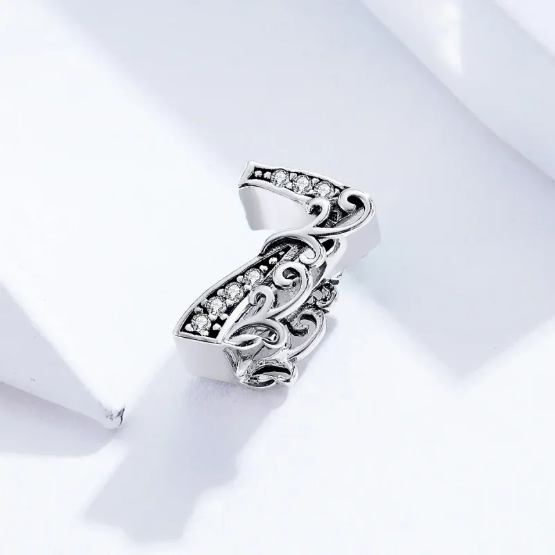 (zdjęcie do) Charms Typu Pandora Numer 7 - SCC1418-7 - Wyświetl 2