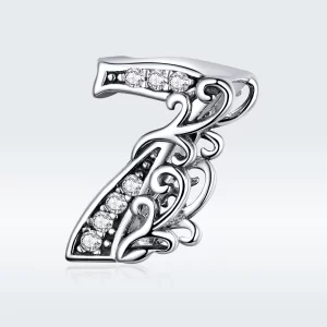 Charms Typu Pandora Numer 7 - SCC1418-7