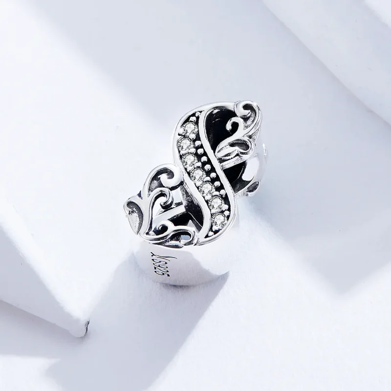 (zdjęcie do) Charms Typu Pandora Numer 8 - SCC1418-8 - Wyświetl 2