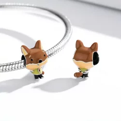 Charms Typu Pandora Obywatel Foxa - SCC1964
