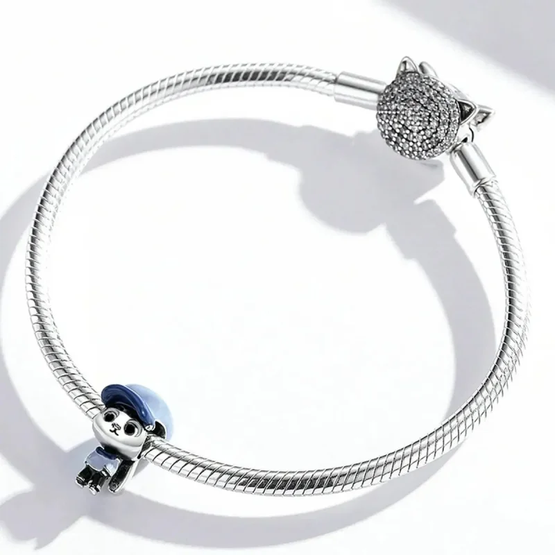 (zdjęcie do) Charms Typu Pandora Oficer królików - SCC1960 - Wyświetl 3