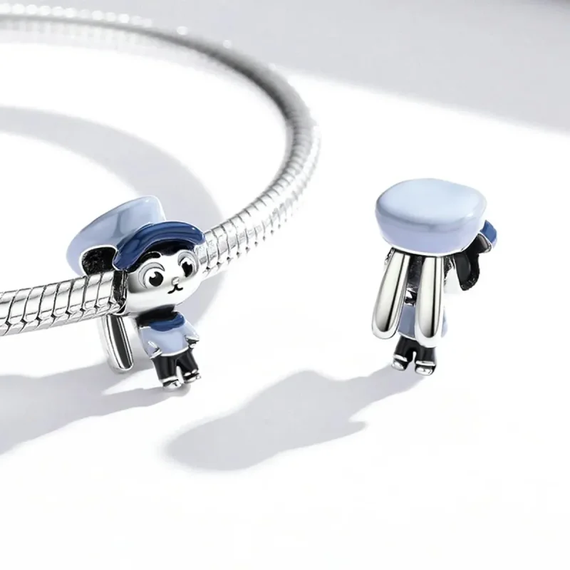 (zdjęcie do) Charms Typu Pandora Oficer królików - SCC1960 - Wyświetl 4