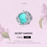 Charms Typu Pandora Ogród Cecret - BSC105