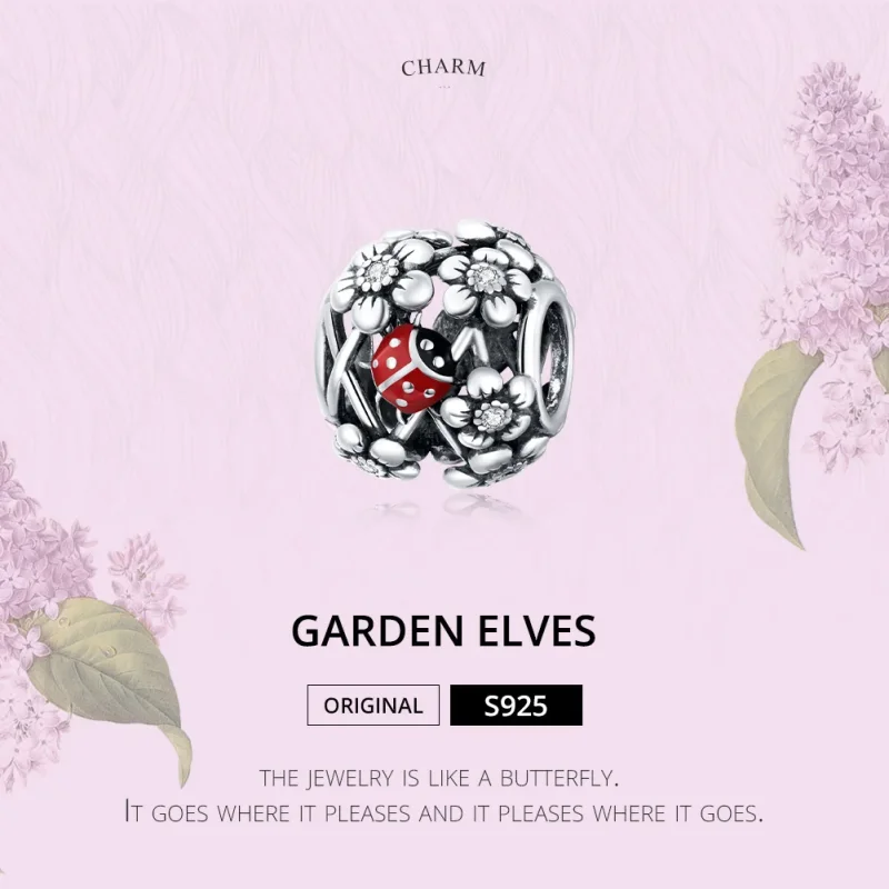 (zdjęcie do) Charms Typu Pandora ogród Elfy - SCC1641 - Wyświetl 6