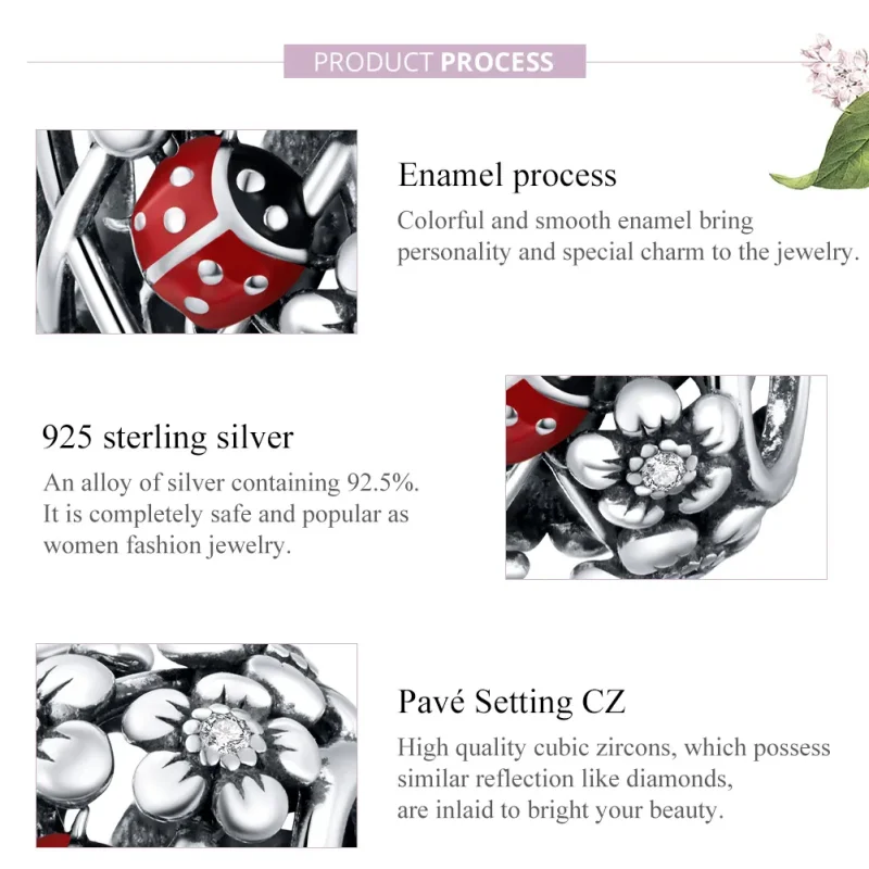 (zdjęcie do) Charms Typu Pandora ogród Elfy - SCC1641 - Wyświetl 8