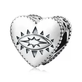 Charms Typu Pandora Oko demona serca - SCC1987