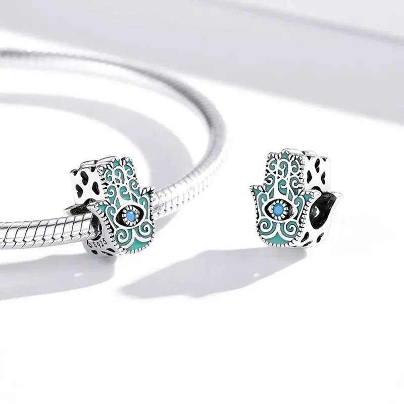 (zdjęcie do) Charms Typu Pandora Oko Fatimy - BSC510 - Wyświetl 3