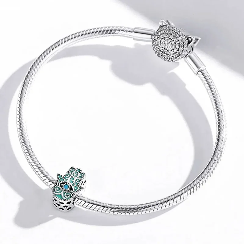 (zdjęcie do) Charms Typu Pandora Oko Fatimy - BSC510 - Wyświetl 4