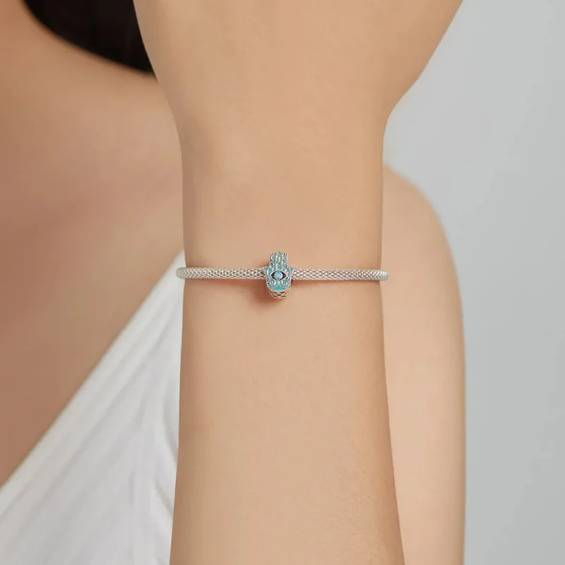 (zdjęcie do) Charms Typu Pandora Oko Fatimy - BSC510 - Wyświetl 5