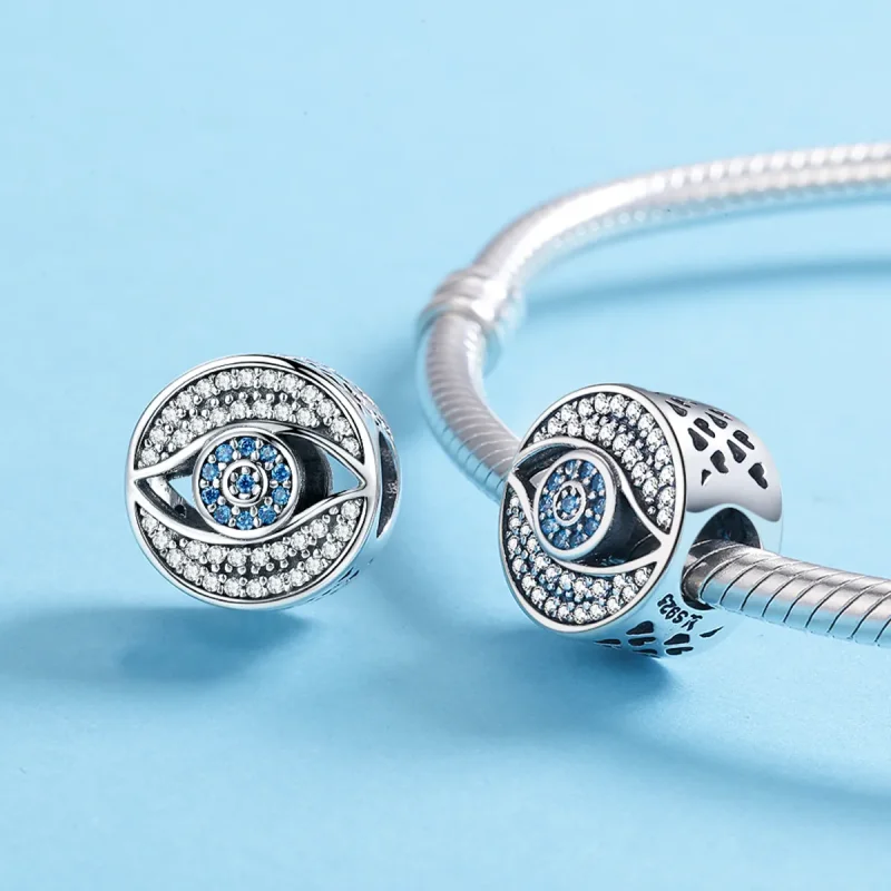 (zdjęcie do) Charms Typu Pandora Oko strażnika - SCC565 - Wyświetl 5