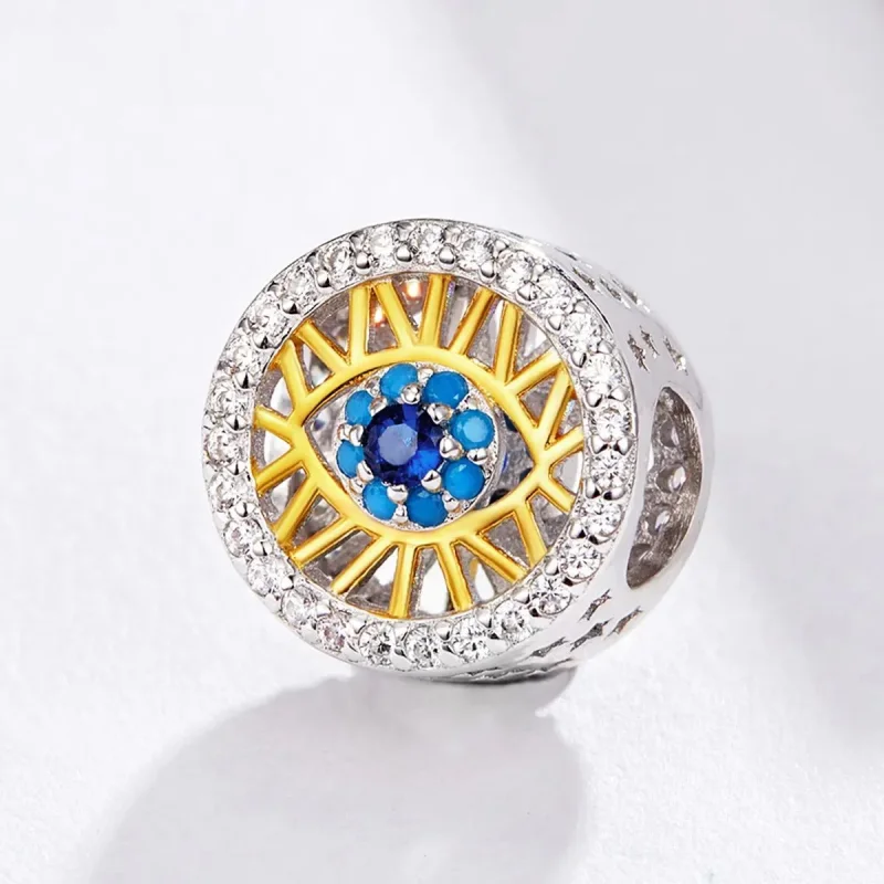 (zdjęcie do) Charms Typu Pandora Oko szczęścia - BSC080 - Wyświetl 2