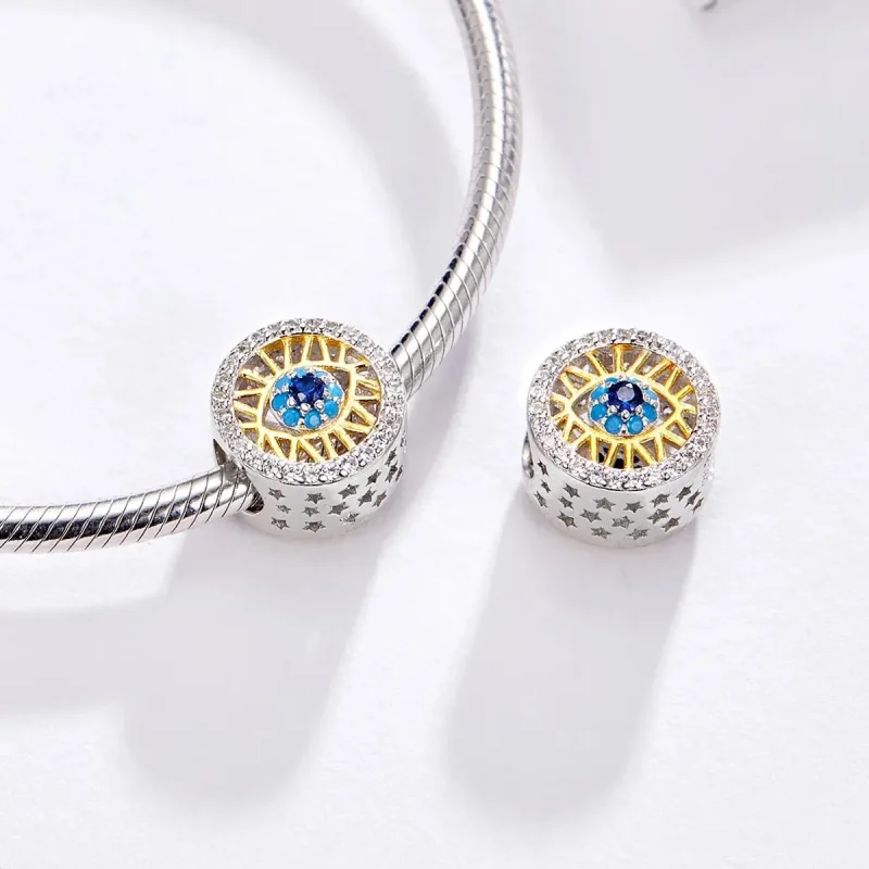 (zdjęcie do) Charms Typu Pandora Oko szczęścia - BSC080 - Wyświetl 4