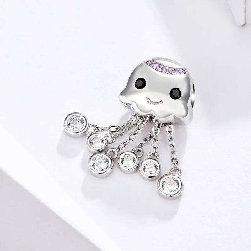 (zdjęcie do) Charms Typu Pandora Ośmiornica - BSC081 - Wyświetl 2
