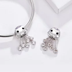 Charms Typu Pandora Ośmiornica - BSC081