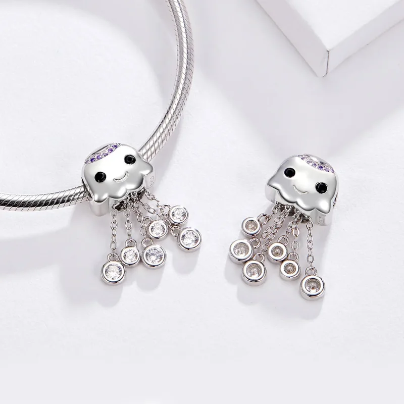(zdjęcie do) Charms Typu Pandora Ośmiornica - BSC081 - Wyświetl 3