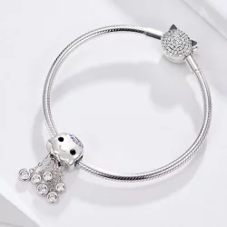 Charms Typu Pandora Ośmiornica - BSC081