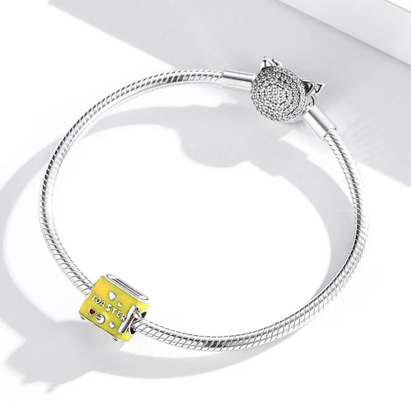 (zdjęcie do) Charms Typu Pandora Opiekacz - SCC1863 - Wyświetl 4