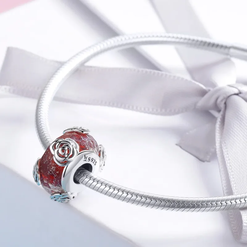 (zdjęcie do) Charms Typu Pandora Pachnąca Róża - SCC1030 - Wyświetl 3