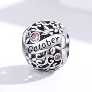Charms Typu Pandora Październik Birthstone - SCC1385-10