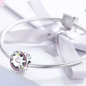 Charms Typu Pandora Pamięć jednorożca - SCC848