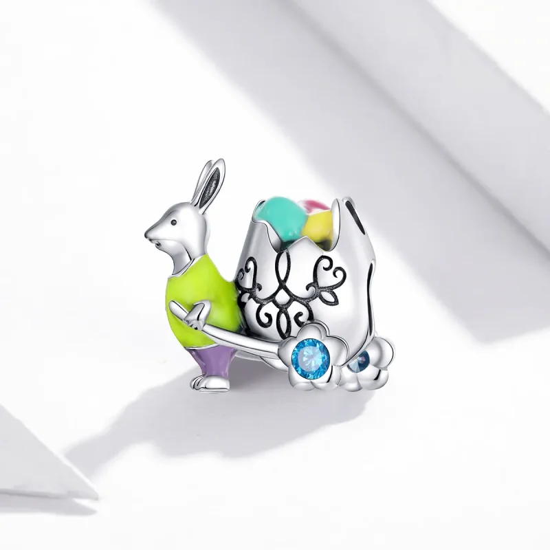 (zdjęcie do) Charms Typu Pandora Pan Królik - SCC1755 - Wyświetl 2