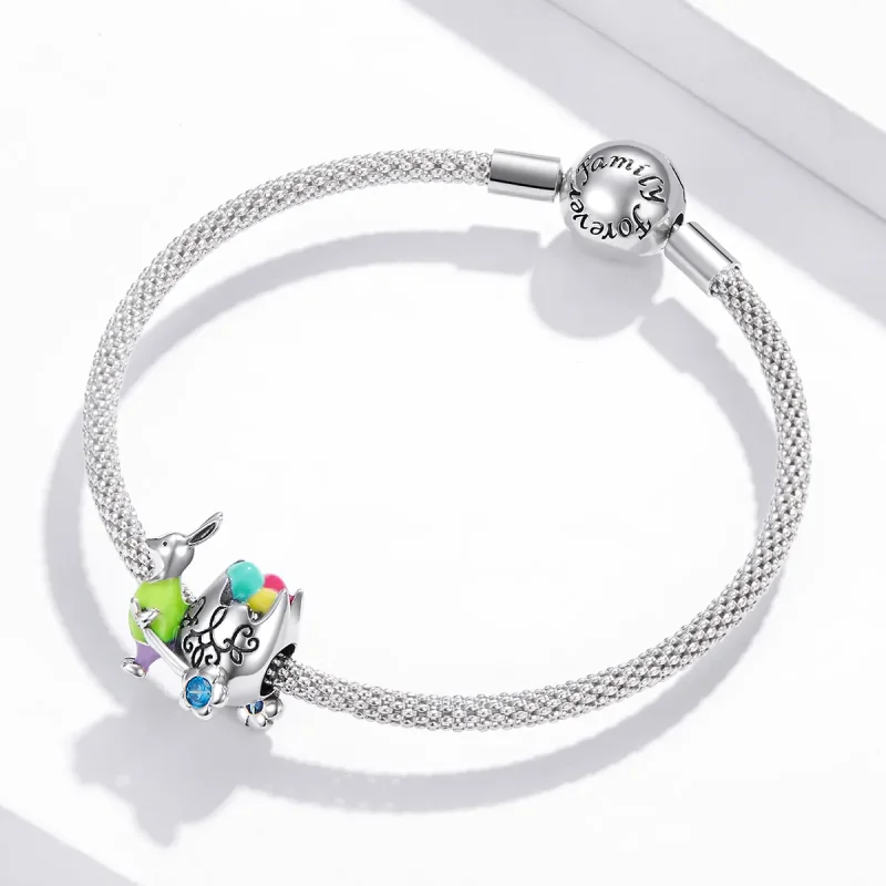 (zdjęcie do) Charms Typu Pandora Pan Królik - SCC1755 - Wyświetl 3