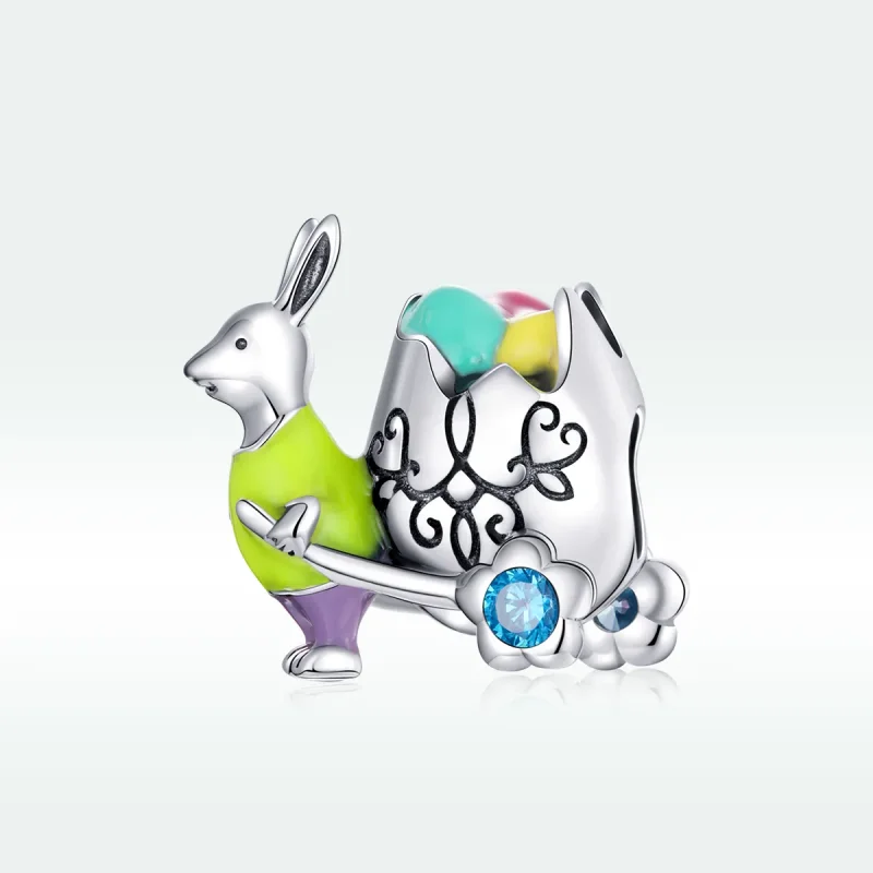 (zdjęcie do) Charms Typu Pandora Pan Królik - SCC1755 - Wyświetl 5