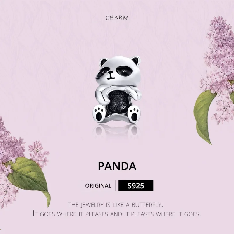(zdjęcie do) Charms Typu Pandora Panda - SCC1175 - Wyświetl 2