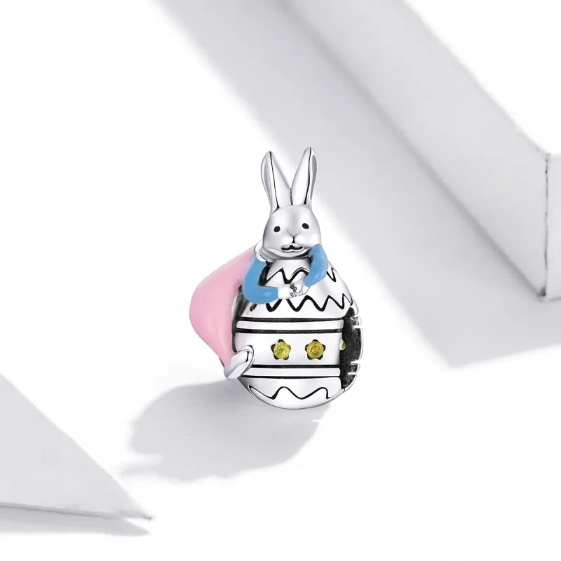 (zdjęcie do) Charms Typu Pandora Pani Królik - SCC1754 - Wyświetl 2