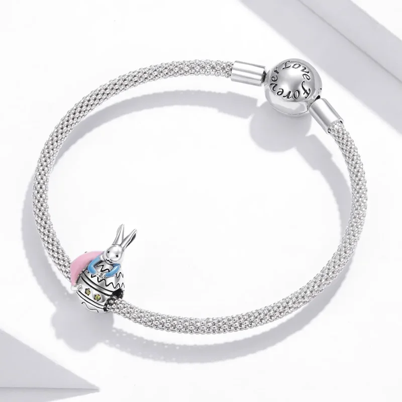 (zdjęcie do) Charms Typu Pandora Pani Królik - SCC1754 - Wyświetl 3