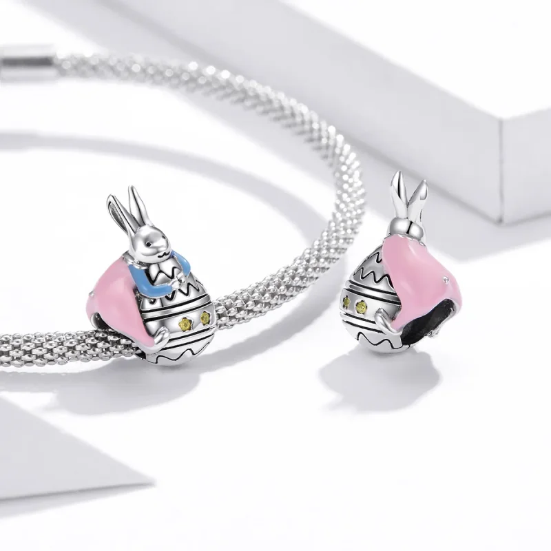 (zdjęcie do) Charms Typu Pandora Pani Królik - SCC1754 - Wyświetl 4