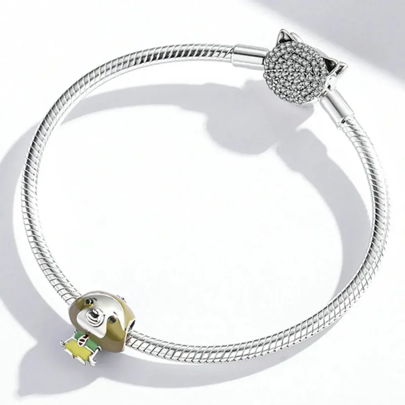 (zdjęcie do) Charms Typu Pandora Panie Sloth - SCC1961 - Wyświetl 3