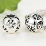 Charms Typu Pandora Płatek śniegu - SCC070