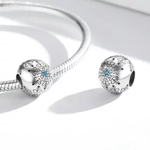 Charms Typu Pandora Płatki śniegu - BSC513