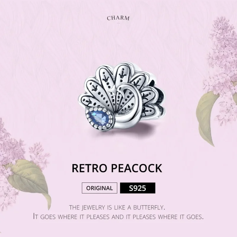 (zdjęcie do) Charms Typu Pandora Paw retro - SCC1558 - Wyświetl 6