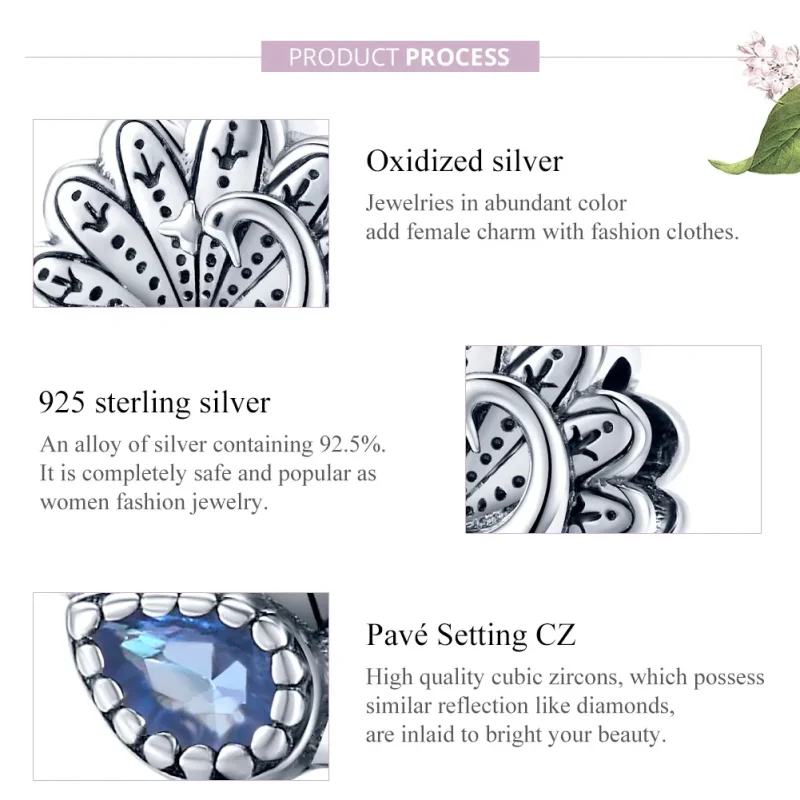 (zdjęcie do) Charms Typu Pandora Paw retro - SCC1558 - Wyświetl 8
