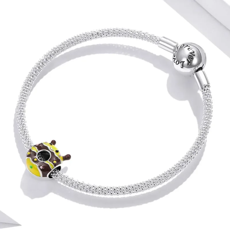 (zdjęcie do) Charms Typu Pandora Pączki Małej Pszczoły - SCC1878 - Wyświetl 3