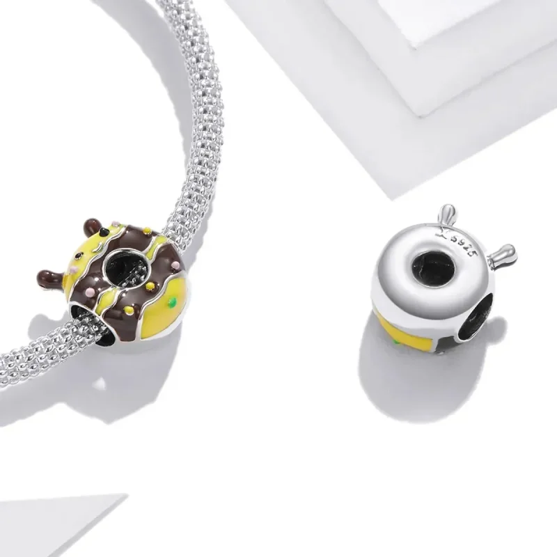 (zdjęcie do) Charms Typu Pandora Pączki Małej Pszczoły - SCC1878 - Wyświetl 4
