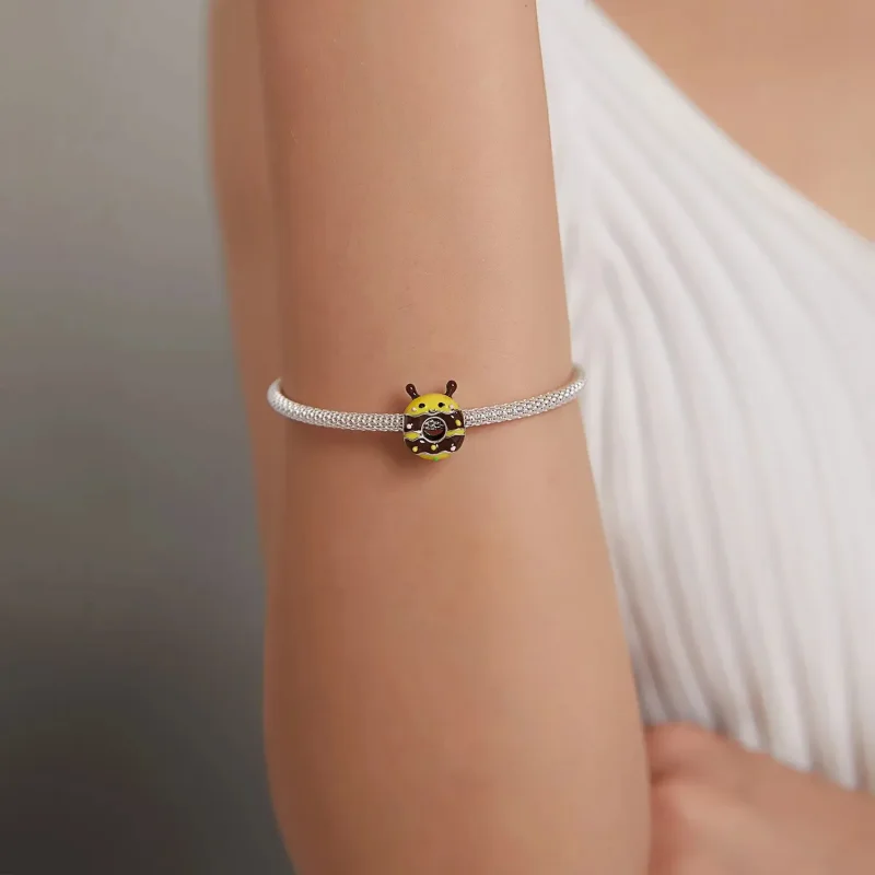 (zdjęcie do) Charms Typu Pandora Pączki Małej Pszczoły - SCC1878 - Wyświetl 5