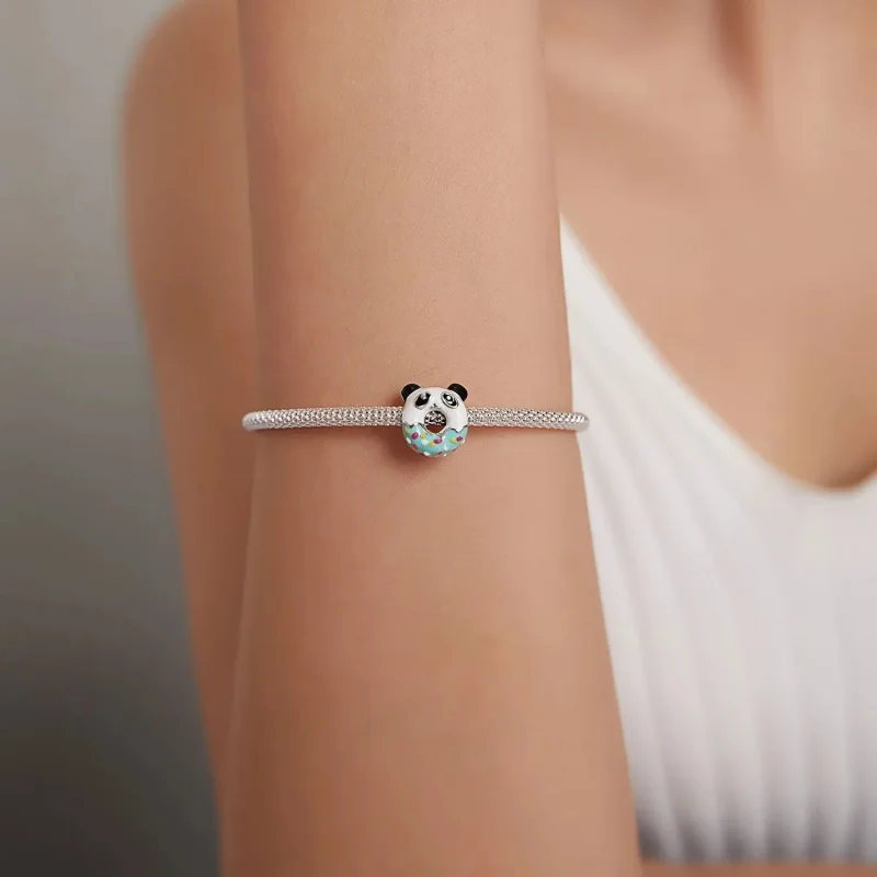 (zdjęcie do) Charms Typu Pandora Pączki Pandy - SCC1875 - Wyświetl 5