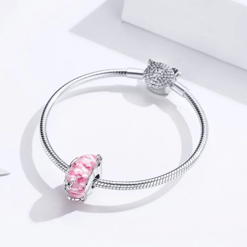 (zdjęcie do) Charms Typu Pandora Phalaenopsis - SCC1281 - Wyświetl 4
