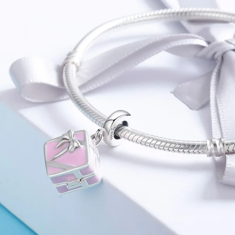 (zdjęcie do) Charms Typu Pandora Pierścień małżeństwa - SCC549 - Wyświetl 7