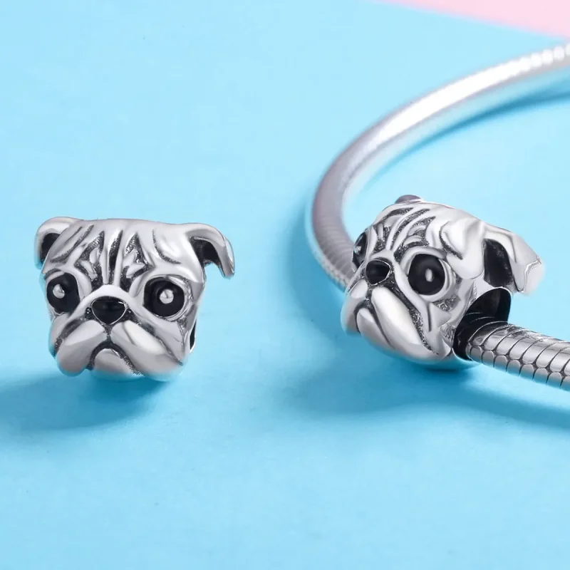 (zdjęcie do) Charms Typu Pandora Pies Shar-Pei - SCC834 - Wyświetl 3