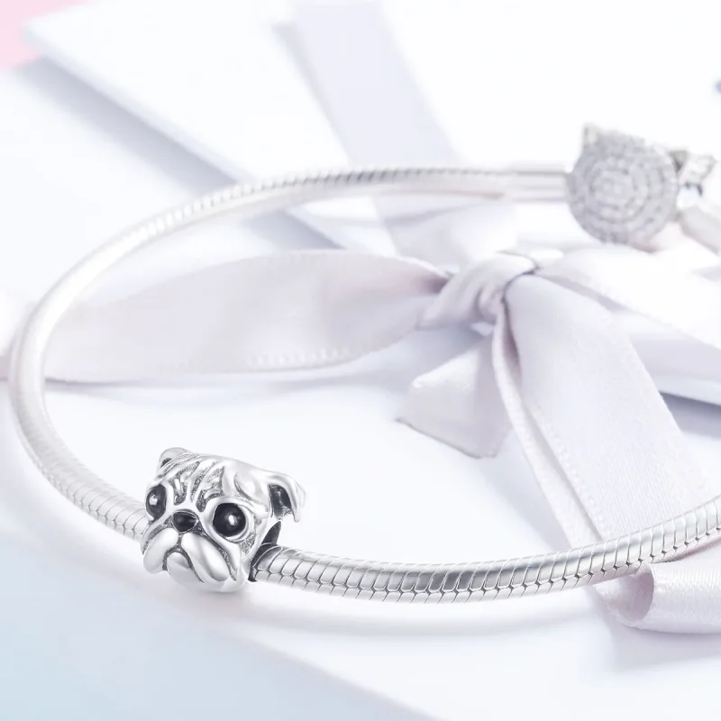 (zdjęcie do) Charms Typu Pandora Pies Shar-Pei - SCC834 - Wyświetl 4