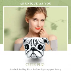 Charms Typu Pandora Pies Shar-Pei - SCC834