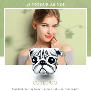 Charms Typu Pandora Pies Shar-Pei - SCC834