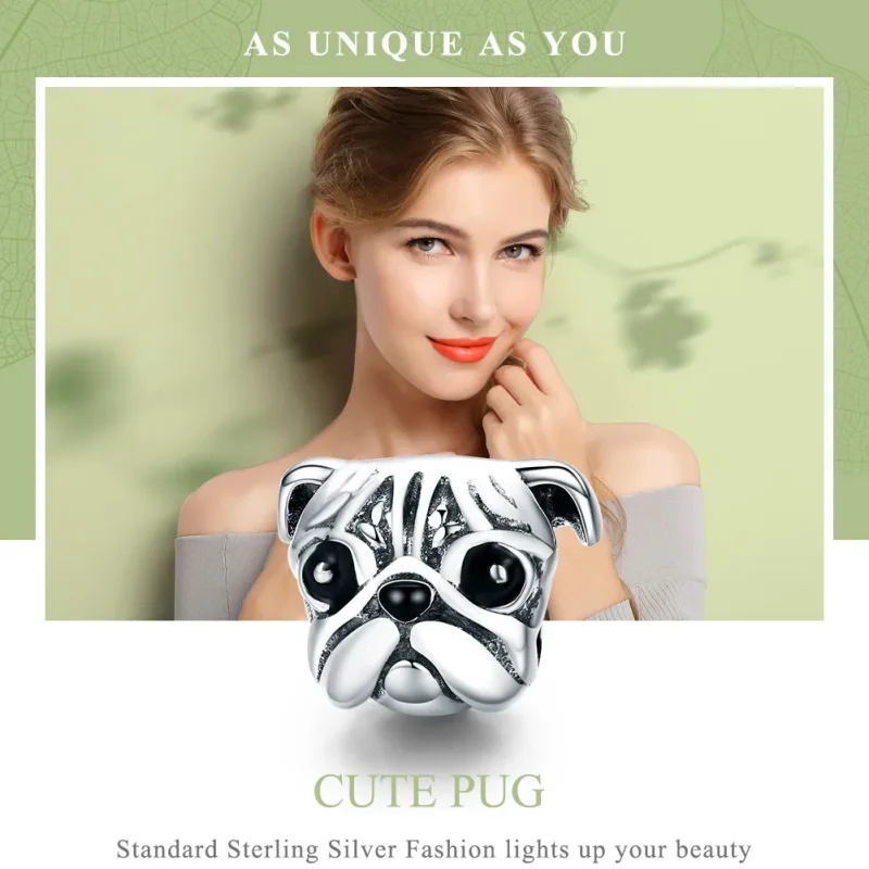 (zdjęcie do) Charms Typu Pandora Pies Shar-Pei - SCC834 - Wyświetl 6