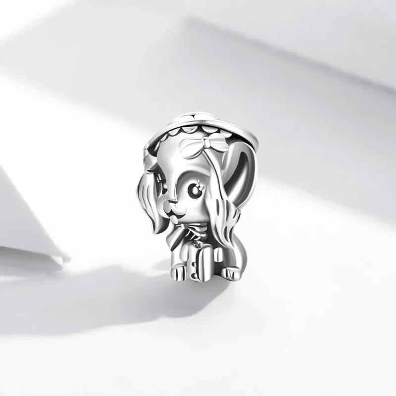 (zdjęcie do) Charms Typu Pandora Pies Shih Tzu w stylu zachodnim - SCC2042 - Wyświetl 2