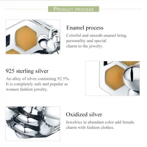 Charms Typu Pandora plaster miodu - SCC500