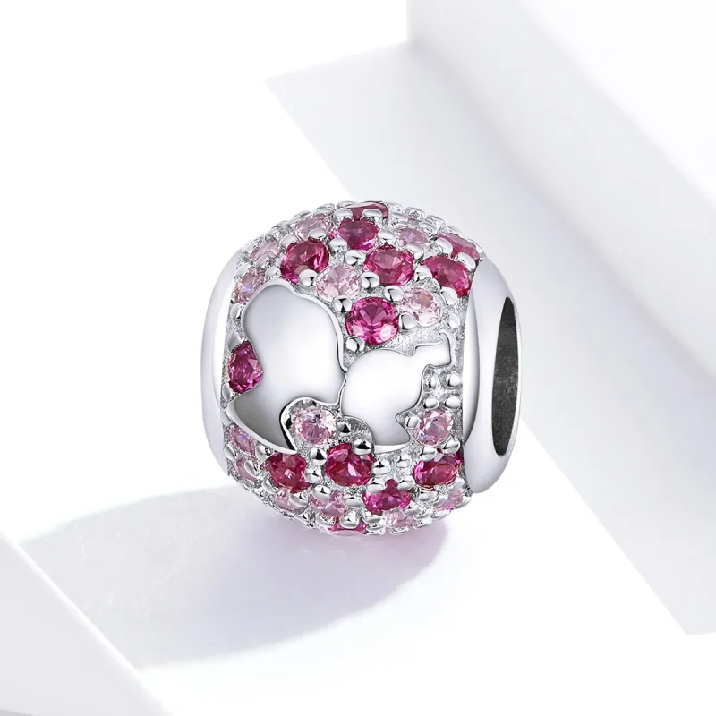 (zdjęcie do) Charms Typu Pandora Pocałunek od mamy - BSC225 - Wyświetl 2